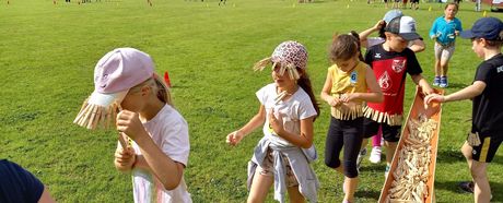 Das große Finale von „Grundschule trifft Kinderleichtathletik“ in Burladingen 