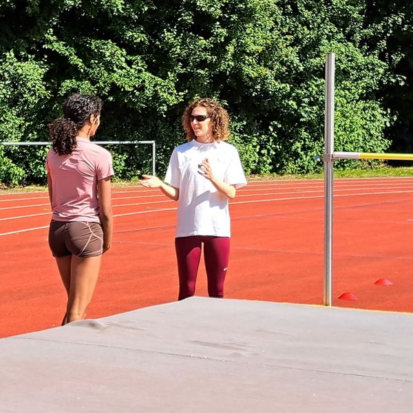 Jennifer Klein in ihrem Element