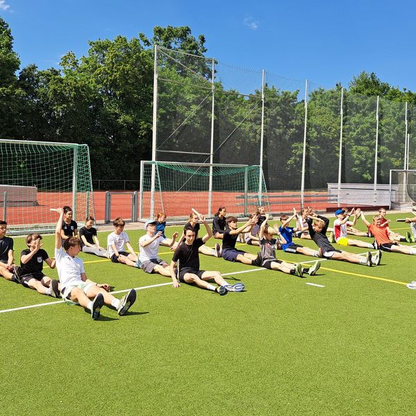 Staffel mal im Sitzen