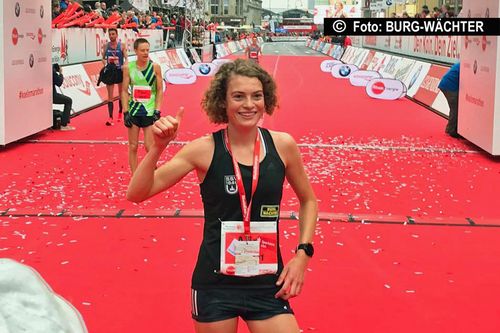 Alina Reh vom SSV Ulm 1846 gehört nun auch über die Halbmarathondistanz zu den schnellsten Läuferinnen Europas